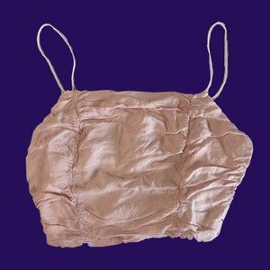 PacSun Lottie Moss Swiss Dot Cropped Tank Top